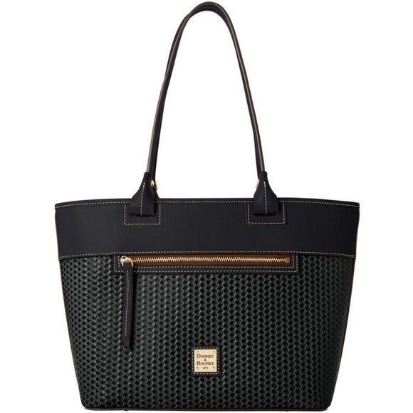 Dooney & Bourke Handbags - NWT - Dooney & Bourke Beacon Woven Zip Tote